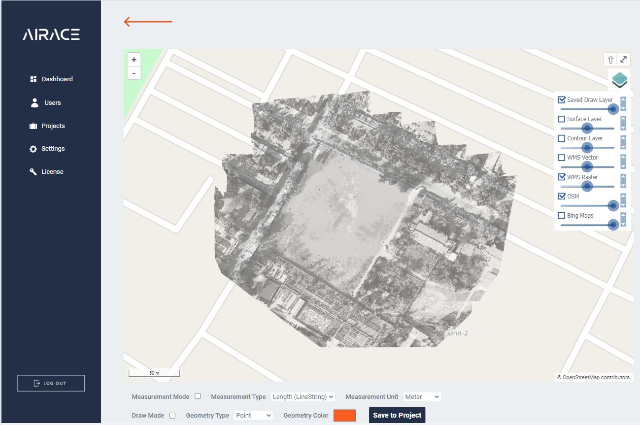 Airace Onehub WMS Support