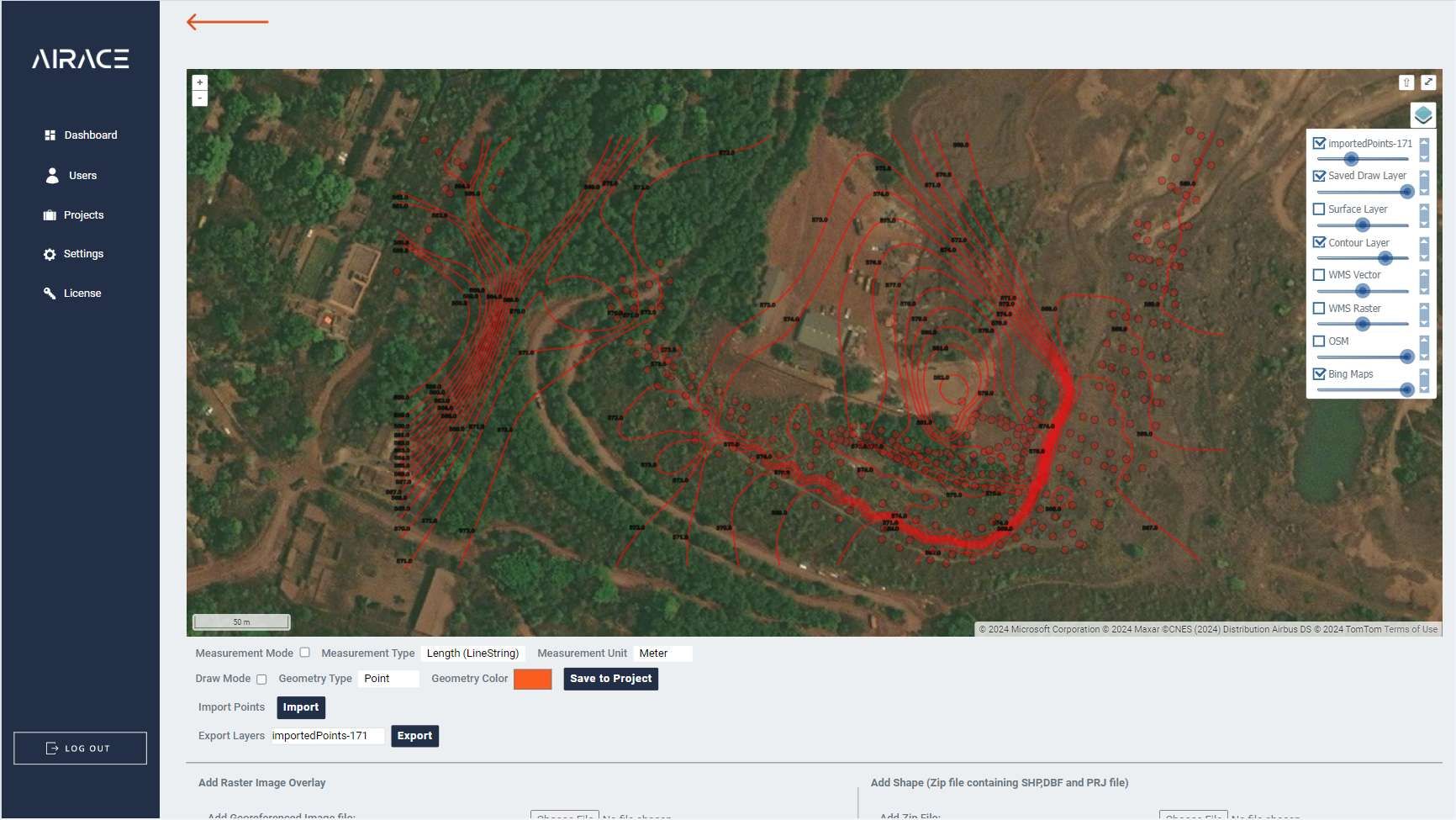 Airace Onehub Contour Creation