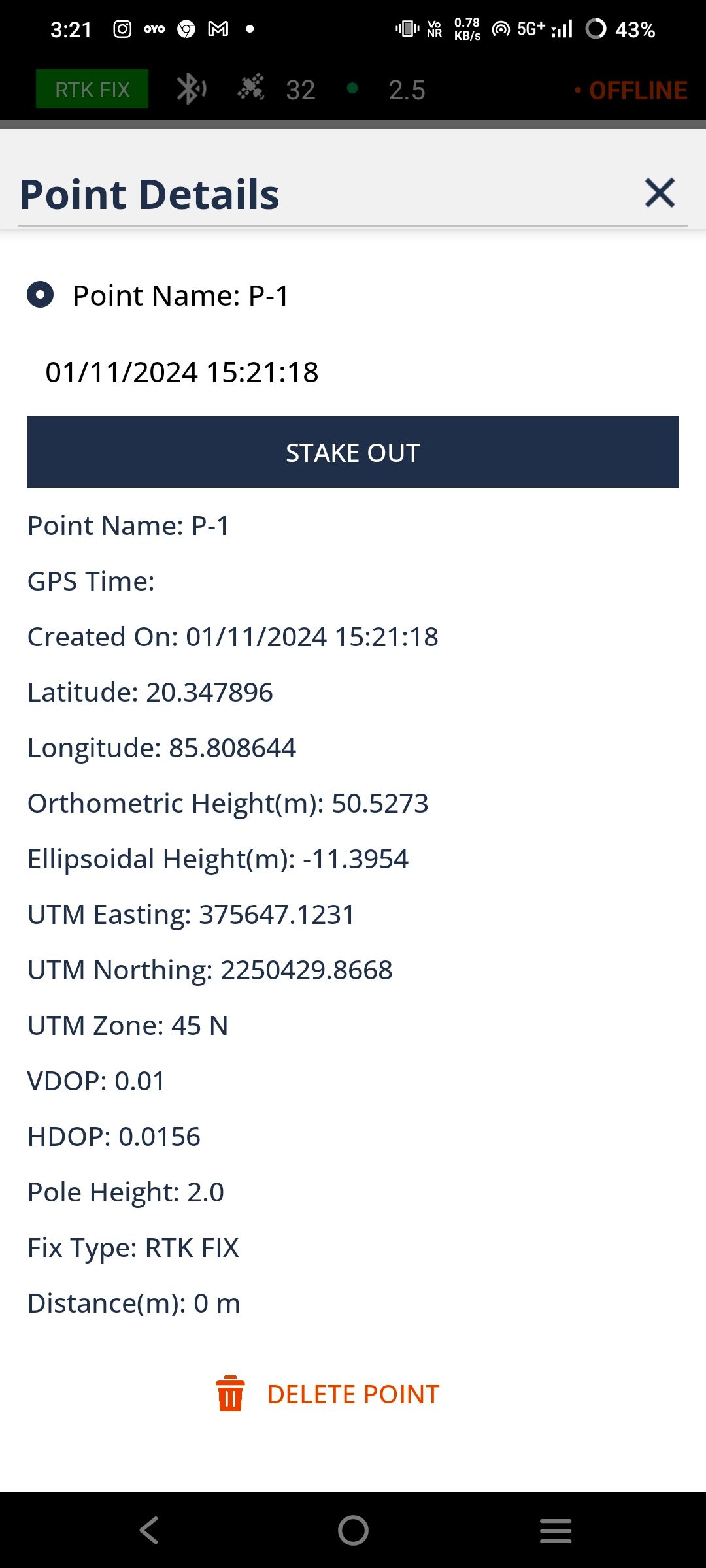 Airace One Point Details