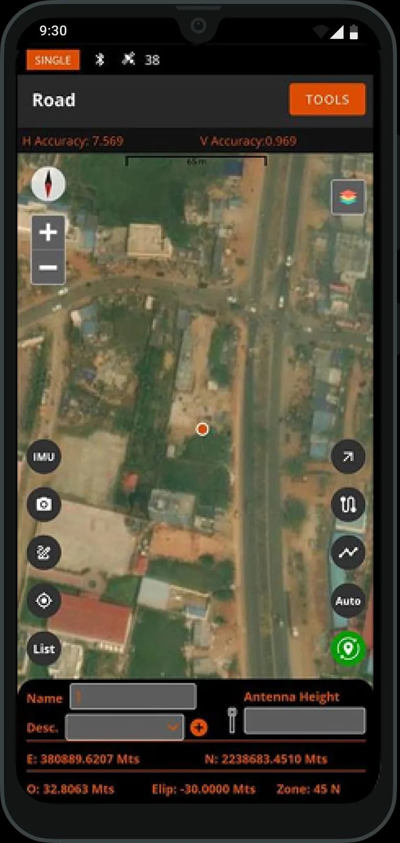 Airace One mobile GNSS survey app